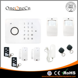 এলার্ম নিয়ন্ত্রণ keypad সঙ্গে অ্যাপ্লিকেশন, RFID টাচ কীপ্যাড স্মার্ট জিএসএম ওয়্যারলেস নিরাপত্তা এলার্ম সিস্টেম