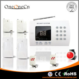 LED ডিসপ্লে এবং keypad বাড়ির জন্য সঙ্গে ওয়্যারলেস পিএসটিএন সিকিউরিটি এলার্ম পদ্ধতির