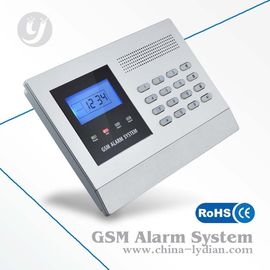 LCD প্রদর্শন জিএসএম সিকিউরিটি এলার্ম পদ্ধতির ওয়্যারলেস হোম SMS সতর্কতা বাগলার